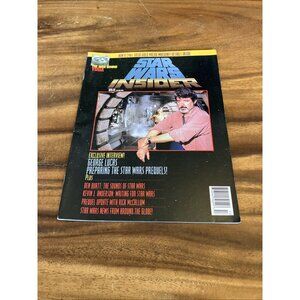 Vintage 1995 Star Wars Insider Magazine #26 Issue George Lucas Interview Yoda